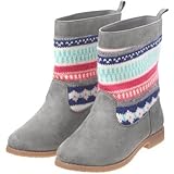 GYMBOREE(ジンボリー) フェアアイル ブーツ ドーヴ グレー シューズ 20cm【並行輸入】