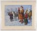 Be Back Soon Robert Duncan Santa Reindeer Picture