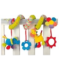 Happy Safari spiral cot toy