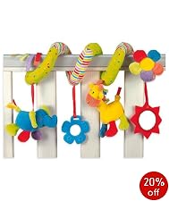 Happy Safari spiral cot toy
