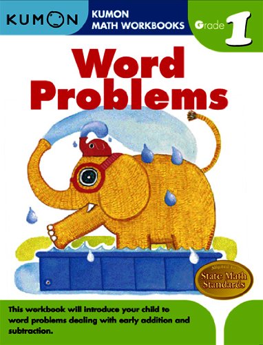 Word Problems Grade 1 (Kumon Math Workbooks)