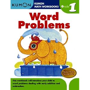[Word Problems Grade 1 (Kumon Math Workbooks) 9781934968413 978-1934968413