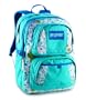 JanSport Classic Merit Backpack, Calypso Blue Tree Flower
