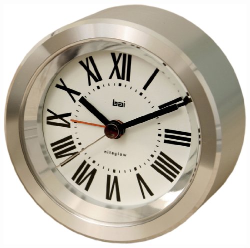 Bai Astor Aluminum Travel Clock Roman