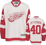 Henrik Zetterberg Detroit Red Wings -White- Premier NHLPA Jersey