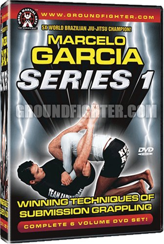 Series 1, Winning Techniques of Submission Grappling Instructional DVD Series Starring Marcelo Garcia with 6 Volumes - 6 Hours!