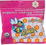 Honey Stinger Organic Energy Chew Pomegranate Passion Fruit (Pack of 12)