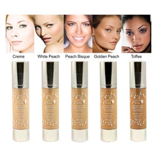 100 Pure Fruit Pigmented Tinted Moisturizer with SPF 20 Golden Peach