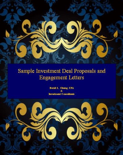 Sample Investment Deal Proposals and Engagement