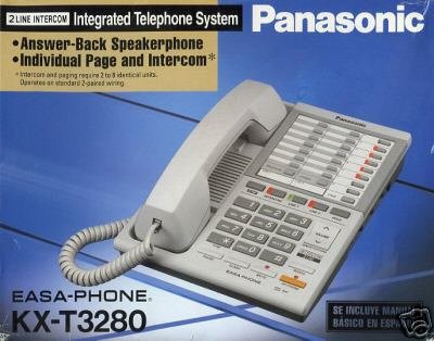 Panasonic KX-T3280 Two-Line Speakerphone with Intercom