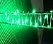 1 X KW-Light Micro LED 20 Green Color Lights Battery Operated on 7ft Long Silver Color Ultra Thin String Wire
