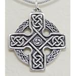 Sterling Silver Celtic Knot Cross Necklace $35.00
