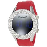 Bombshell Womens BS1070RE Leslie Chic Red Stra
