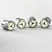 Produkt-Bild: Latest Mercedes White Logo Wheel Tyre Valve Dust caps / Ventilkappen Metall Wei&szlig;es f&uuml;r Mercedes A C S R V SLK CLK CL SL NEU