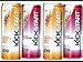 16 Pack - Kickstart Hydrating Boost - Energizing Strawberry Kiwi and Pinneapple Orange Mango - Variety Pack - 12oz