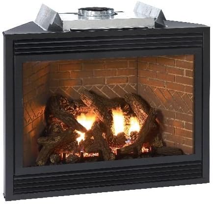 Luxury 36" Direct-Vent LP Intermittent Pilot Control Fireplace