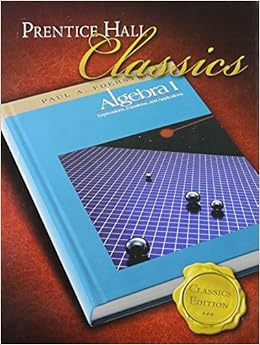Algebra And Trigonometry Paul A Foerster Classic Edition Skill