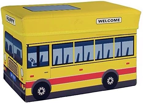 School Bus Toy Storage Organizer