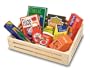Melissa & Doug Deluxe Wooden Play Food - 10 Piece Set