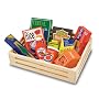 Melissa & Doug Deluxe Wooden Play Food - 10 Piece Set