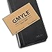 HTC One M8 Case, GMYLE(R) Wallet Case Simple for HTC One M8 - Black Crazy Horse Pattern PU Leather Protective Folio Slim Fit Wallet Stand Case Cover (with 3 card slots and money pocket)