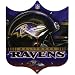 Baltimore Ravens - Helmet Plaque Clock NFL Pro Football