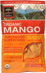 Kopali Organics  Mango, 1.8 Ounce Pouch (Pack of 6)