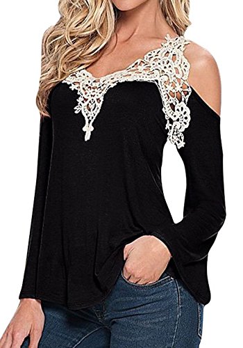 Jade Womens Loose Pullover T Shirt Long Sleeve Cotton Tops Shirt Blouse