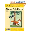 Deutsch - Diktate. Diktate 5./6. Klasse. H�ufige Fehlerw�rter
