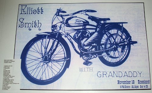 Elliott Smith Poster - Concert