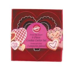 Wilton From The Heart Nesting Cookie Cutter Set
