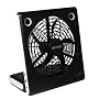 8" Fan Indoor /outdoor fan with built in speakers for mp3/ipod. Ac adapter included. Batteries not included