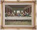 Last Supper by Simeone Framed Art, 16" x 20" - MADE IN ITALY