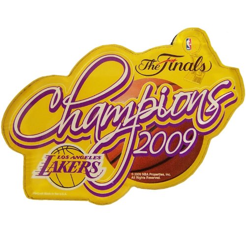 LOS ANGELES LAKERS 2009 NBA FINALS CHAMPIONS CAR MAGNET