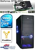 Produkt-Bild: USB 3.0 INTEL CORE i5 760 Lynnfield ULTRA KING (4x2,80GHZ) - 4GB DDR-3 RAM PC1333 - NVIDIA GEFORCE GTS250 1024MB - 1000GB Festplatte SATA-2 - 22x SATA-DVD Brenner Multi Format Dual Layer - all in one CARDREADER - Mainboard Gigabyte GA-H55M-USB3 H55