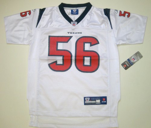 NFL Reebok Houston Texans Brian Cushing Youth Small Jersey (Size 8) White