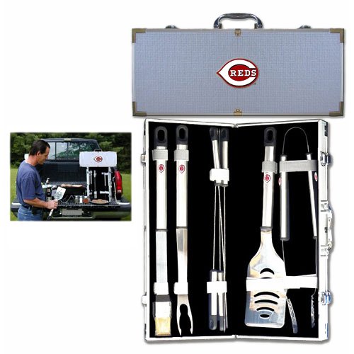 MLB Cincinnati Reds 8 Piece BBQ Set