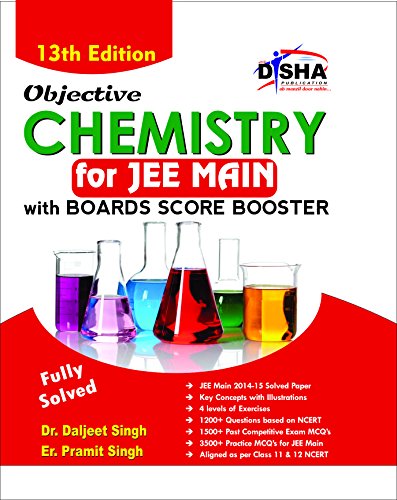 Objective Chemistry for  JEE Main with Boards Score Booster 13th Edition
