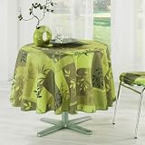 Nappe ronde Laos Vert