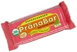 PranaBar Organic SuperCharger Raspberry Pomegranate, Raw Enzyme Power, 1.7-Ounce Bars (Pack of 12)