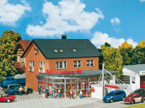 Childrens Toyshop  Spielwaren : Faller 130480 - Sparkasse mit Autoschalter