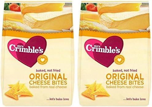 (2 PACK) - Mrs Crimbles Cheese Bites - Original Cheese| 60x6 gx |2 PACK - SUPER SAVER - SAVE MONEY