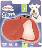 Flexi Retractable Extendible Dog Lead 5m / 25kg Red