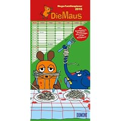 Der Mega-Familienplaner Maus 2010: 6 Spalten