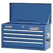 Waterloo PMX2606BU 26-Inch Wide by 12-Inch Deep by 15-1/3-Inch High Blue Chest with 6 Ball Bearing Drawers and Tri Channel Construction