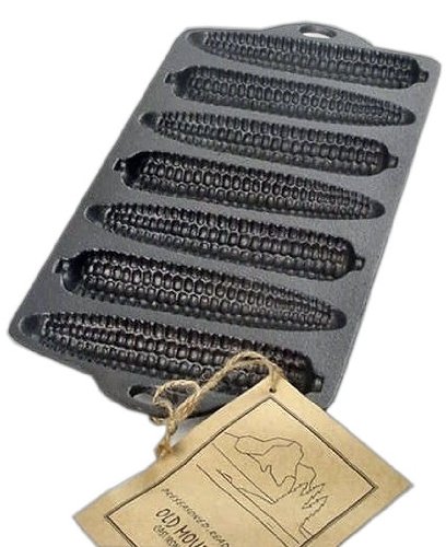 Best Quality- Old Mountain Cast Iron Preseasoned Cornbread Pan