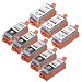 LD © Canon Pixma iP100 Compatible Set of 8 Ink Cartridges: 5 Black PGI35, 3 Color CLI36