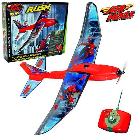 Childrens Toyshop  Toys : Air Hogs R/C Spider-Man 3 Plane Spiderman (All In One Controller and Charger)