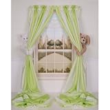 Curtain Critters Plush Best Friends White Kitty and Yellow Lab Puppy Curtain Tieback, Car Seat, Stroller, Crib Toys Collector Set