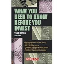 What You Need to Know Before You Invest (An Introduction to the Stock Market and Other Investments) (Illustrated) (Paperback)